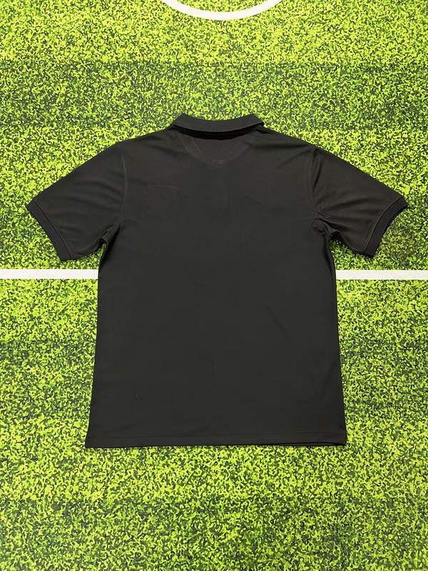 2025-26 Mens Barcelona black polo soccer Jersey