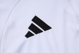 2025-26 Mens Germany  white   Half pull Training suit