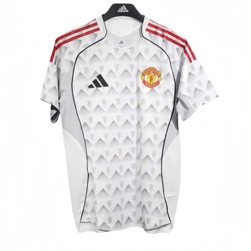 2025-26 Mens Manchester United Special Edition white Soccer Jersey