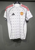 2025-26 Mens Manchester United Special Edition white Soccer Jersey