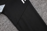 2025-26 Mens Germany black Half pull Training suit