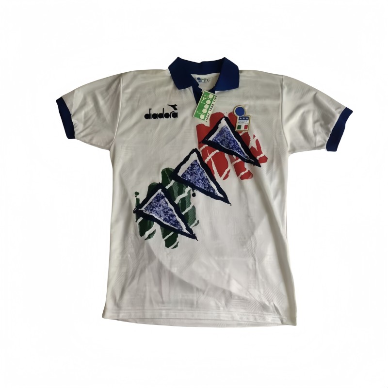 1994 Mens Retro Italy  Away soccer Jersey