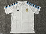 2025-26 Mens Argentina  white Soccer Jersey