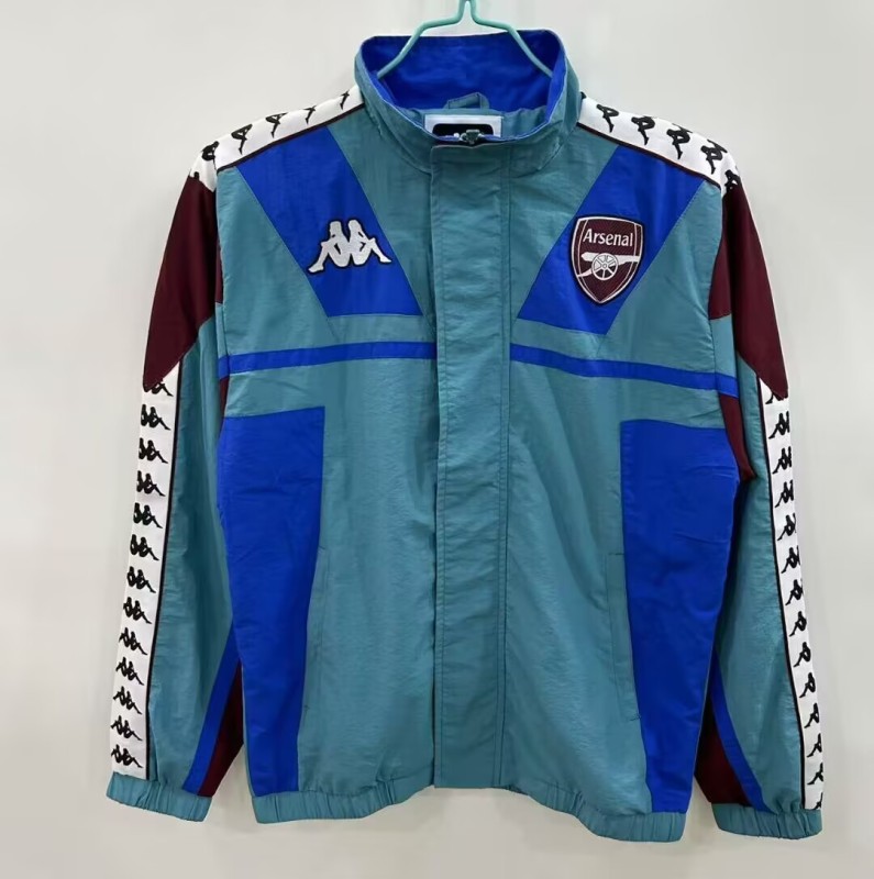 1967 Mens  Arsenal blue  embroidery windbreaker