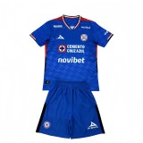 2025-26 Kids Cruz Azul   home blue soccer Jersey