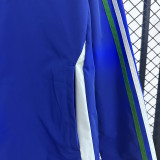 2025-26 Mens Italy white blue Double sided  windbreaker