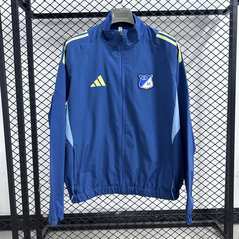 2025-26 Mens Millonarios blue  windbreaker
