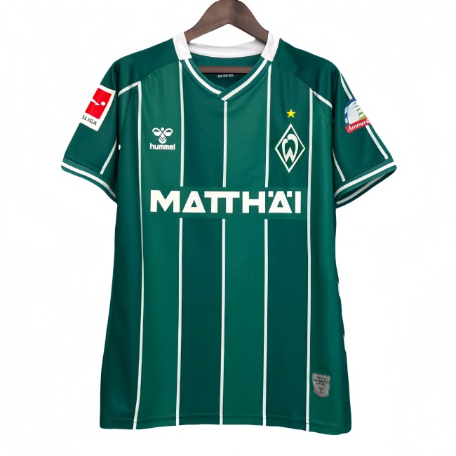 2025/26 Mens Werder Bremen home green Soccer Jersey