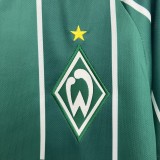 2025/26 Mens Werder Bremen home green Soccer Jersey