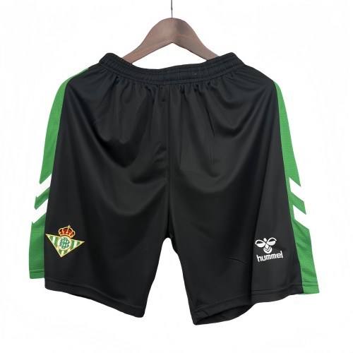 2025-26 Mens Real Betis black Shorts Pants