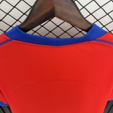 2025-26 Mens PSG 1:1 Third away red  Soccer Jersey