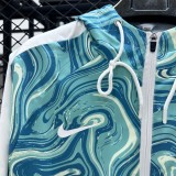 2025-26 Mens Atletico Madrid blue stripe  Windbreaker