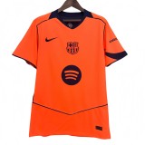 2025-26 Mens Barcelona orange Third away  soccer Jersey