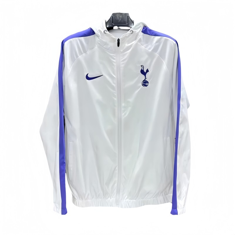 2025-26 Mens Tottenham Hotspur white  windbreaker