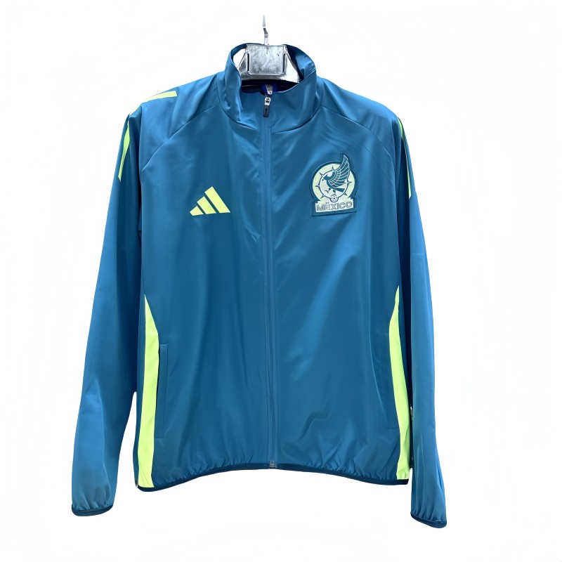 2025-26 Mens Mexico green windbreaker