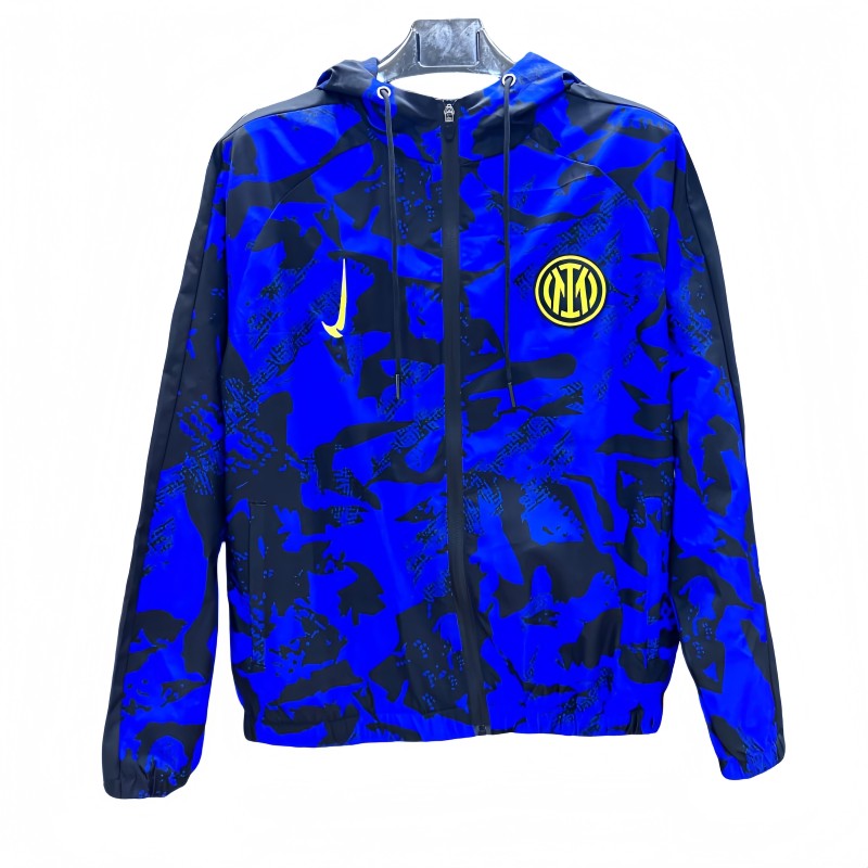 2025-26 Mens Inter Milan blue black  Windbreaker