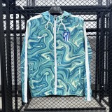 2025-26 Mens Atletico Madrid blue stripe  Windbreaker
