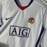 2017-18 Mens Manchester United Retro Away Jersey Long Sleeve socer jersey