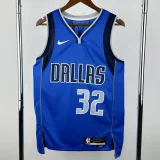 22-23 Dallas Mavericks FLAGG #32 Blue Top Quality Hot Pressing NBA Jersey