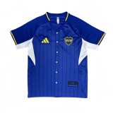 2025-26 Mens Boca Juniors blue baseball uniform Jersey