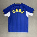 2025-26 Mens Boca Juniors blue baseball uniform Jersey