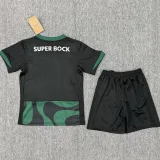 2025-26 Kids Sporting Lisbon Third away  Soccer Jersey