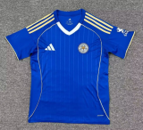 2025-26 Mens Leicester City home blue soccer Jersey