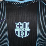 2025-26  Mens Barcelona Special Edition black Player version soccer jersey