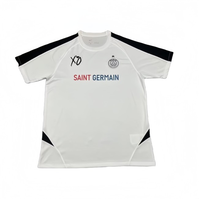 2025-26 Mens PSG Paris white soccer jersey