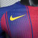 2025-26  Mens Barcelona home Player version soccer jersey