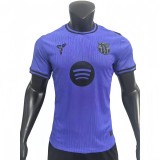 2025-26  Mens Barcelona Special Edition blue Player version soccer jersey