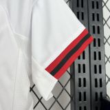 2025-26 Kids  Ajax home red white soccer  jersey