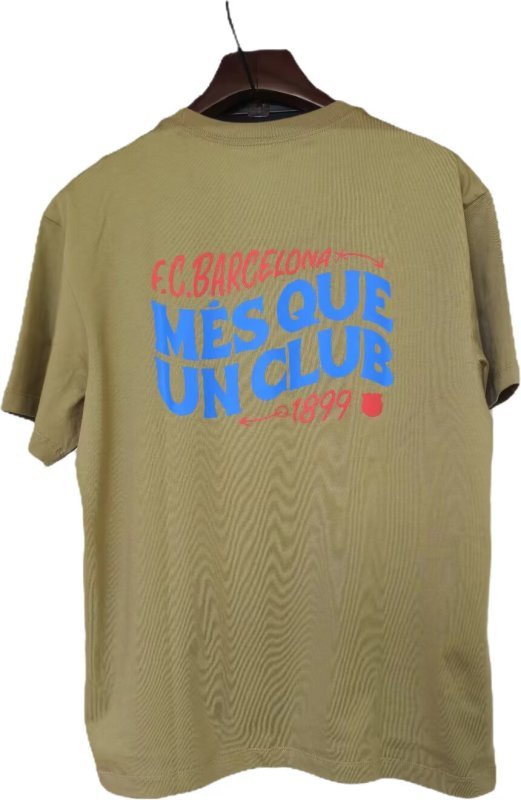 2025-26 Mens Barcelona casual clothes soccer Jersey