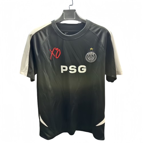 2025-26 Mens PSG Paris black soccer jersey