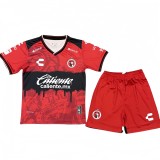 2025-26 Kids  Tijuana Home red Soccer Jersey