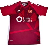 2025-26 Mens  Heart Home red Fans Soccer Jersey