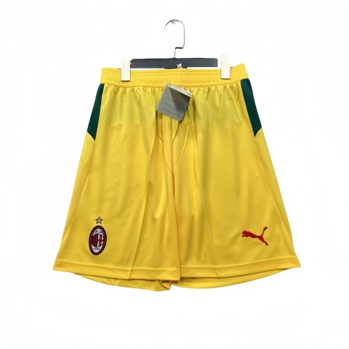 2025-26  Mens  AC Milan  Third Away yellow Shorts Pants