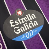 2025-26 Mens  Valladolid away Purple black soccer jersey
