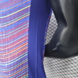 2025-26  Mens Barcelona Pre match  blue Player version soccer jersey