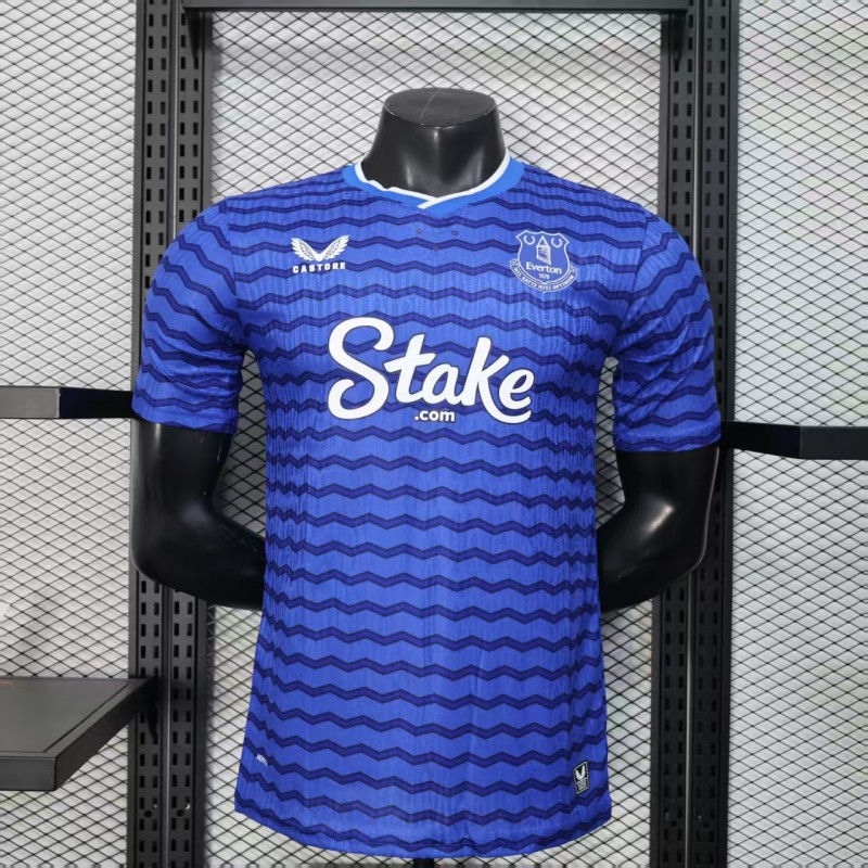 2025-26 Mens Everton home blue Player version Soccer Jersey