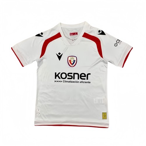 2025-26 Mens Osasuna Third  away white soccer Jersey