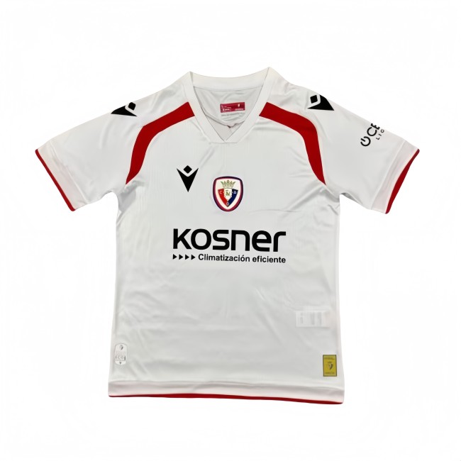 2025-26 Mens Osasuna Third  away white soccer Jersey