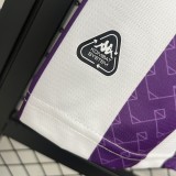 2025-26 Mens  Valladolid  home Purple White soccer jersey