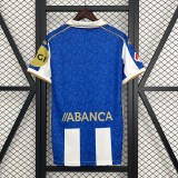 2025-26 Men‘s Deportivo La Coruna home soccer Jersey