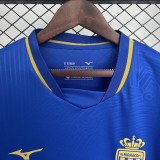 2025-26 Mens  AS Monaco away  blue soccer Jersey