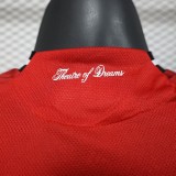 2025-26 Mens Manchester United new home red Player version Soccer Jersey
