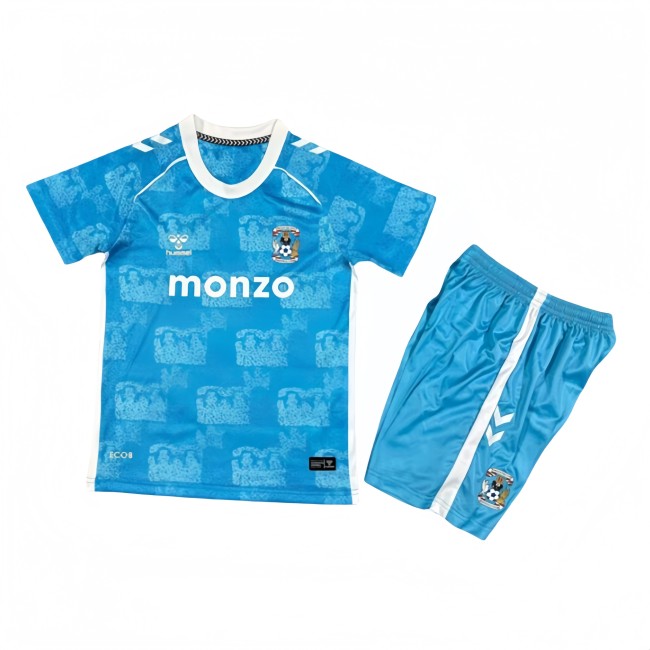 2025-26 Kids Coventry City home blue Soccer Jersey