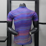 2025-26  Mens Barcelona Pre match  blue Player version soccer jersey