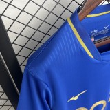 2025-26 Mens  AS Monaco away  blue soccer Jersey
