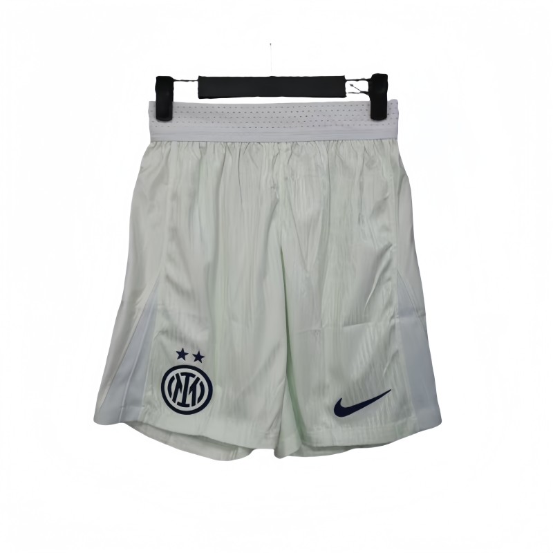 2025-26 Mens Inter Milan away white Player version Shorts Pants